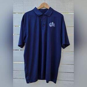 Nike Golf Don Julio Tequila 1942 Dri-Fit Polo Shirt SS Navy Blue Men's Size XL